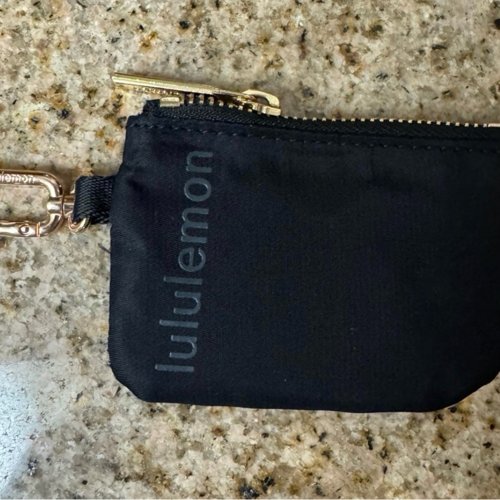 lululemon Black Mini Pouch